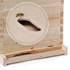 Colmena de madera del estilo del equipo de la colmena de la abeja de la colmena de la apicultura de madera europea de la apicultura