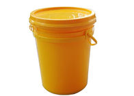 el tanque plástico del cubo del color amarillo y blanco de 20L sin Honey Gate