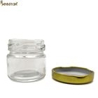 vidrio de cristal Honey Bottles del tarro de la miel 25ml del almacenamiento vacío a granel de cristal de los tarros