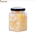 Atasco vegetal Honey Jar And Spoon 50ml-730ml de la ensalada del caramelo cuadrado clásico con el tapón de tuerca