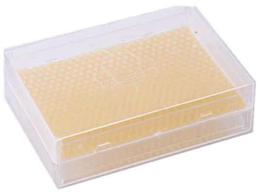 Material de categoría alimenticia 250g de los PP del envase de la miel de peine de peine de la caja superior de la miel