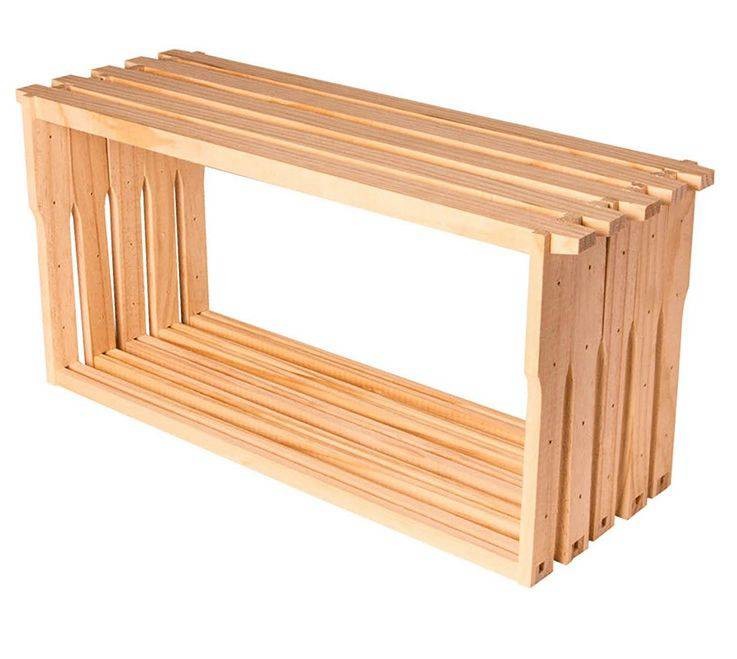 Las famas de alta calidad adaptables al por mayor Dadant de Langstroth diseñan el marco de madera de la colmena