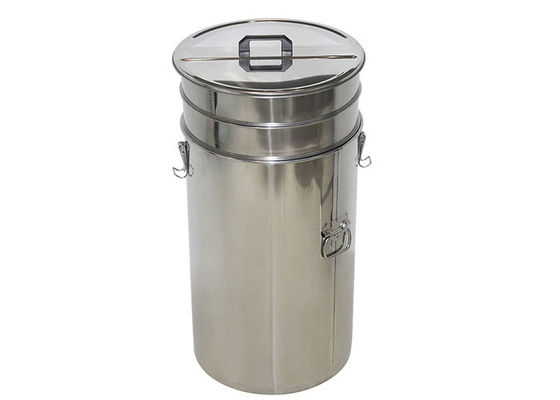 Tanque de miel de metal con filtro de acero inoxidable duradero con filtro de tanque de embotellado de miel
