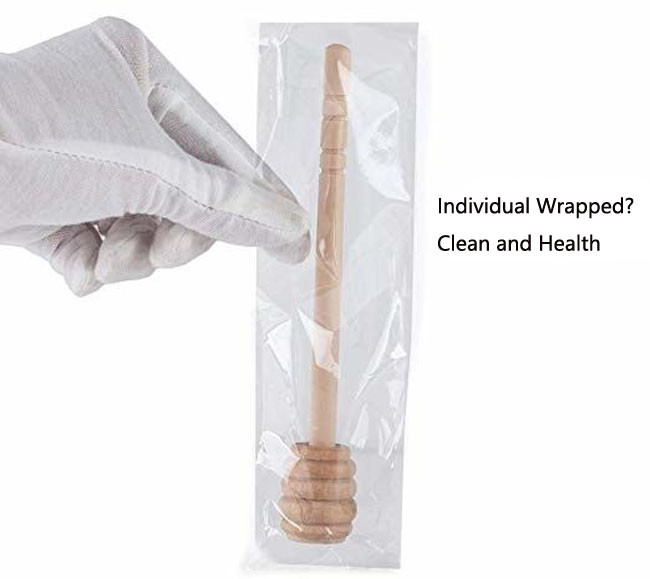 Barra de madera del chapoteo de la miel de la barra de la agitación de