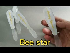 Máquina automática de envasado de miel con dos cucharas SS304, llenadora de botellas de miel