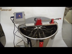 6 Frame Manual Stainless Steel Honey Extractor Multi-Drive Battery 12V