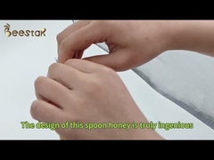 Llegada nueva Miel de abeja natural 100% Miel crudo puro Miel de cuchara de acacia