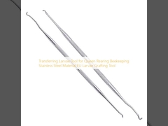 Herramienta de Transferencia de Larvas para Cría de Reinas Apicultura Material de Acero Inoxidable Herramienta de Injerto de Larvas