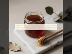 Nuevo producto Auténtica miel pura de eucalipto Más vendido Alimento saludable Embalaje a granel Certificado Halal
