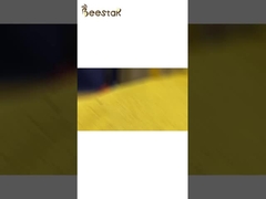 El proceso de producción es totalmente transparente, sin polen de abeja añadido en ningún momento.