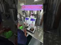 Máquina de llenado manual para líquidos viscosos como miel, aceite, jugo, pasta, jalea real