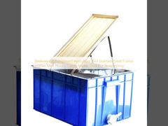 Equipo de apicultura Herramienta de apicultura Soporte de marco de acero inoxidable Mini estante de marco de panal para apicultura