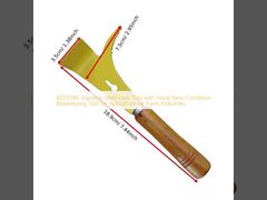 BEESTAR Herramienta de colmena de acero inoxidable con gancho Herramienta de apicultura de nueva condición para apicultura para industrias agrícolas