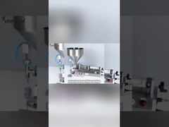 Esta máquina llenadora es fácil de operar, duradera y puede llenar varios líquidos.