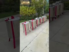 Máquina extractora de miel radial de abeja de venta caliente, máquina de procesamiento de miel de acero inoxidable manual