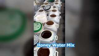 Agua De Miel De Limón Para Llevar Hidratación Fácil