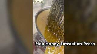 Prensa de cera de miel de acero inoxidable Extracción eficiente de miel