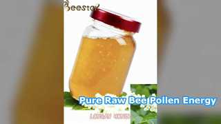 Gránulos de polen de abeja crudo puro potenciador de energía natural