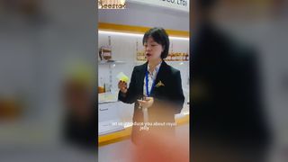 La jalea real, que fue popular en el sitio de exposición Pure Royal Jelly Organic Health,