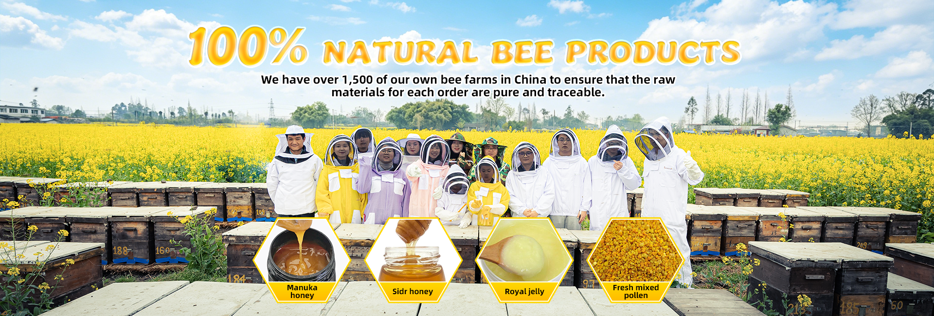 Calidad Polen de abeja crudo fábrica