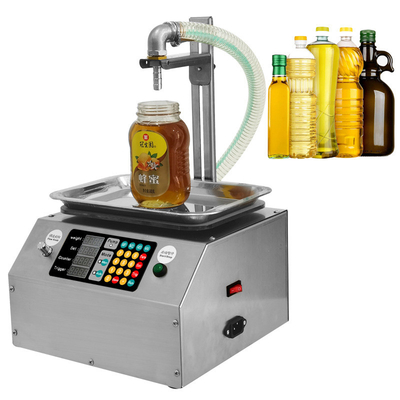 comprar Máquina automática de llenado de líquido de pesaje tablero de muestra para pasta viscosa sin partículas en el interior fabricación en línea