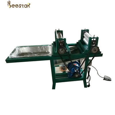 comprar Máquina eléctrica de base de cera de abeja para hacer láminas de base de cera de abeja Herramientas apícolas fabricación en línea