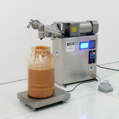 comprar Máquina de llenado de líquido de acero inoxidable Máquina de llenado de aceite automática pequeña fabricación en línea