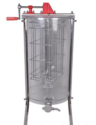 comprar 2 marcos Honey Extractor Beekeeping Equipment manual transparente de acero inoxidable fabricación en línea
