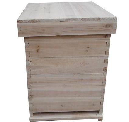 comprar La abeja de madera del abeto chino de alta calidad encorcha fácil montar la colmena natural de Dadant del material fabricación en línea