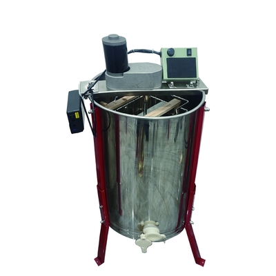 comprar Extractor de miel de acero inoxidable de 2 marcos con batería de litio para apiarios fabricación en línea