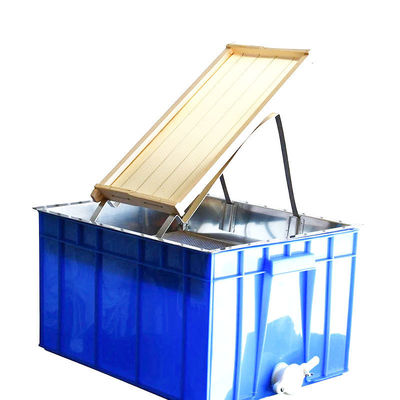 comprar Stainless Steel Mini Honey Comb Frame Shelf 52*41.5*12cm Blue Square Beekeeping Frame Holder fabricación en línea