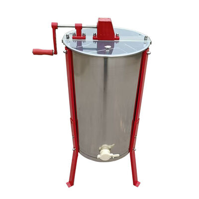 comprar Extractor de miel manual de 3 marcos con entrega rápida y construcción de acero inoxidable fabricación en línea