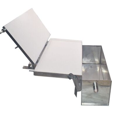 comprar Máquina de cera de abejas con circulación de agua, con rodillo de aleación de aluminio en relieve para equipos de apicultura (420*210 mm) fabricación en línea
