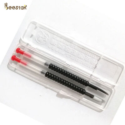 comprar BEESTAR 110 mm de longitud flexible eje espiral herramienta de injerto de abeja reina con punta de silicona suave para la apicultura fabricación en línea