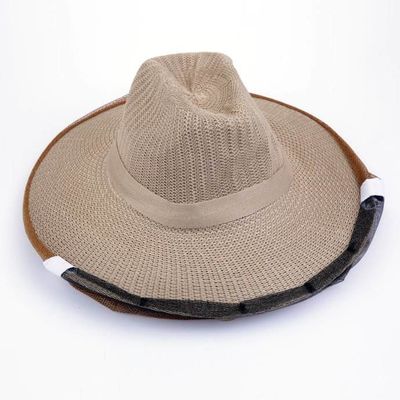comprar Sombreros de la abeja del color de Brown del estilo del vaquero para los apicultores de la talla libre fabricación en línea