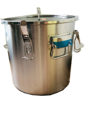 comprar El tanque embotellador de la miel del acero inoxidable del tanque de 304 mieles con cuatro manijas y sellos fabricación en línea