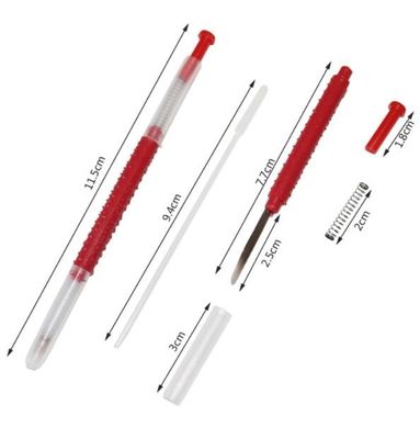comprar Injerto de la reina de la apicultura de la herramienta que alza la herramienta de transferencia de las larvas del color rojo fabricación en línea