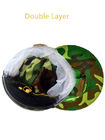 Diseño encogible elaborado de la alta de la seguridad del sombrero del velo de la abeja del camuflaje capa interna del doble