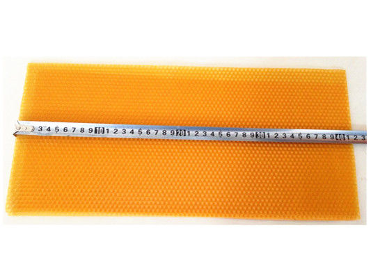comprar equipos plásticos anchos de la colmena de la abeja de la hoja de la fundación de 283m m de color negro y amarillo fabricación en línea