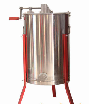comprar Extractor manual de la miel del acero inoxidable de 3 marcos para la apicultura fabricación en línea