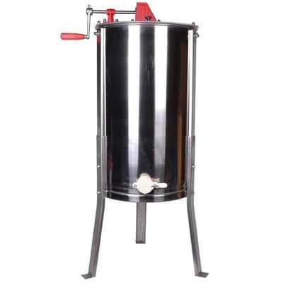 comprar Acero inoxidable manual de alta calidad al por mayor Honey Extractor For Beekeeping de 4 marcos fabricación en línea