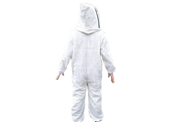 comprar La ropa protectora de la apicultura tres capas ventiló el traje de la ropa con velo de la buena calidad fabricación en línea
