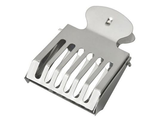 comprar Apicultor de acero inoxidable Catching Tool de los clips del colector de la jaula de la abeja reina de la apicultura fabricación en línea