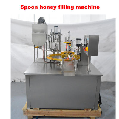 comprar CA 380V Honey Spoon Filling Machine automático del control del PLC fabricación en línea