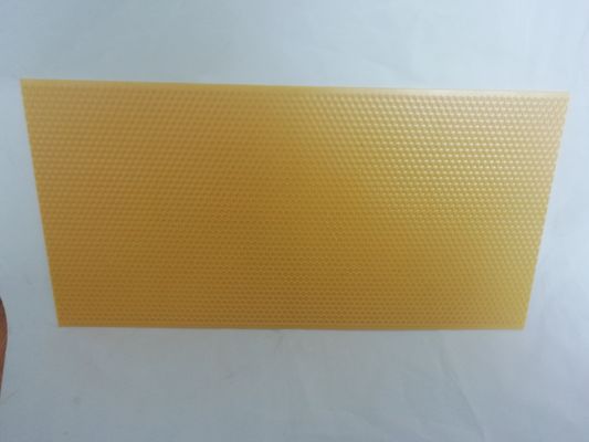 comprar Hojas 5.4m m amarillas plásticas de la fundación de la cera de abejas fabricación en línea