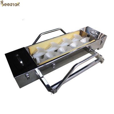 comprar Equipo de apicultura de cepillo de abejas con sensor fotoeléctrico horizontal Cepillo de abejas automático fabricación en línea
