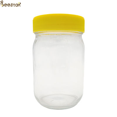 comprar Tipo transparente de alta calidad al por mayor un 375ml 750Ml Honey Jars vacío fabricación en línea