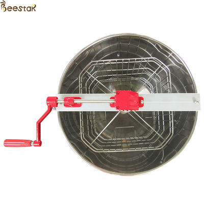 comprar Miel radial de la abeja de 4 capítulos que procesa el acero inoxidable manual Honey Extractor de la máquina de la extracción fabricación en línea