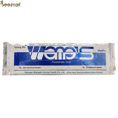 comprar El tratamiento Manpu 20 de la abeja de Wangshi pela fuentes altamente activas del acaricida de la apicultura del asesino del ácaro de Varroa de la abeja fabricación en línea