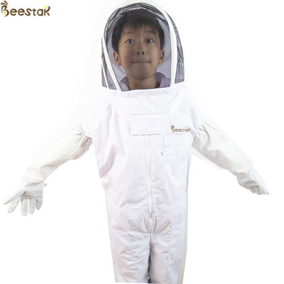 comprar El traje de la protección de la abeja de la miel de Terylene embroma la ropa protectora de la apicultura con velo redondo fabricación en línea